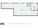 Here's a layout of the basement that features a bedroom and bath at 115 Club Cir, Stockbridge, GA 30281