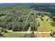 Aerial view of 5.1 acre wooded lot showing property lines and road access at 177 Selfridge Rd, Mcdonough, GA 30252