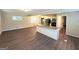 Open concept kitchen and dining area with stainless steel appliances and granite countertops at 3456 Spring Cir, Decatur, GA 30032