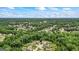 Neighborhood aerial view of a tree-lined community with houses nestled among lush greenery at 1492 Bourdon Bell Se Dr, Conyers, GA 30013