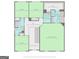 Second floorplan includes bedrooms, baths, walk-in closets, and a laundry room for convenience at 1492 Bourdon Bell Se Dr, Conyers, GA 30013