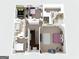 Second floor featuring multiple bedrooms, bathrooms, and a cozy living area at 1492 Bourdon Bell Se Dr, Conyers, GA 30013