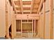 Unfinished basement area, showing the home's framework and potential for customization at 4135 Coursey Lake Rd, Douglasville, GA 30135