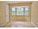 Bright dining area with a bay window provides scenic views and natural light at 4135 Coursey Lake Rd, Douglasville, GA 30135