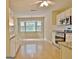 This kitchen features stainless appliances, granite countertops, and lots of light at 4135 Coursey Lake Rd, Douglasville, GA 30135