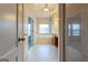 Bathroom with a garden tub and view of the outside at 275 Autry Mill Ln, Suwanee, GA 30024