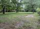 Spacious grassy backyard with mature trees, creating a serene environment at 11591 Turner Rd, Hampton, GA 30228