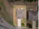 Aerial view of the house showing the layout and surrounding landscape with rough property outline at 1001 Hartwell Rd, Locust Grove, GA 30248