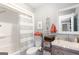 Cozy bathroom featuring a shower-tub combination, decorated mirror, and sink vanity with stylish decor at 4002 Joshua Ln, Douglasville, GA 30135