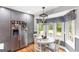Charming kitchen nook with a cozy table and a window with a picturesque view at 4002 Joshua Ln, Douglasville, GA 30135