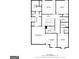 Second-floor layout details the primary suite, laundry room, and three additional bedrooms for comfortable living at 140 Canyons, Hampton, GA 30228