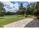 Relax and enjoy the view from this backyard patio overlooking the golf course at 410 Golf View Dr, Peachtree City, GA 30269