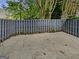 Fenced backyard featuring a patio area and mature trees for privacy at 1480 D Ne Pine Log Rd # D, Conyers, GA 30012