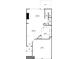 Layout featuring the living room, kitchen, eating area, foyer, and garage at 3712 Upland Dr, Mcdonough, GA 30253