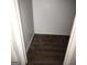 A vacant closet in need of a good cleaning at 5420 Herndon Blvd, Morrow, GA 30260