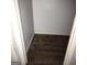 A small closet with wood flooring at 5420 Herndon Blvd, Morrow, GA 30260