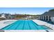 Community pool with clear blue water and lounge area for residents of this community at 1628 Palladian Dr, Lithonia, GA 30058