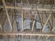 New construction of the attic is shown with spray foam insulation to maximize energy efficiency at 365 Spruill Bridge Road # 7 - Helmsley Park, Temple, GA 30179