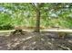 A charming picnic area sits beneath a large shade tree, complete with benches and a swing at 250 Stallsworth Rd, Mcdonough, GA 30252