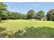 Vast and well-manicured lawn, bordered by a privacy fence and mature trees, great space for outdoor activities at 250 Stallsworth Rd, Mcdonough, GA 30252