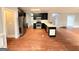 Spacious kitchen with stainless steel appliances and a center island at 2325 Lochinver Sw Ln, Conyers, GA 30094
