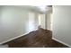 Spacious bedroom featuring hardwood floors, neutral paint, and multiple closets at 3153 Bellgreen Way, Decatur, GA 30032