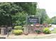 Legion Field entrance sign surrounded by well-maintained landscaping and stone pillars at 5880 Mulberry St, Austell, GA 30168