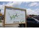 Sign showing Austell's park concept for the Veterans Memorial on Jefferson Street at 5880 Mulberry St, Austell, GA 30168