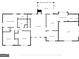 Layout of the 1st floor showcasing kitchen, living room, bedrooms, and bathrooms at 110 Heatherwood Dr, Fayetteville, GA 30215