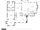 Detailed floor plan showcasing layout of second floor with labeled rooms and dimensions for clear understanding at 140 Olivia Ct, Fayetteville, GA 30215