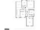 Detailed floor plan showcasing layout of third floor with labeled rooms and dimensions for clear understanding at 140 Olivia Ct, Fayetteville, GA 30215