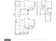Three floor plans showing the layouts, labeled rooms, and dimensions of all three floors for comprehensive understanding at 140 Olivia Ct, Fayetteville, GA 30215