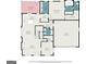 First floor plan featuring the dimensions of the kitchen, living room, dining area, office, garage, and bedrooms at 9148 Tarnwood Dr, Villa Rica, GA 30180