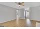 Open living space with light wood floors and neutral paint, offering a versatile layout for modern living at 3797 Churchill Sw Dr, Marietta, GA 30064