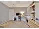 Neutral home office with large desk, file cabinets and all the electronics you need to get the job done at 676 Mcbride Rd, Fayetteville, GA 30215