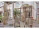 Outdoor patio space with chairs and a small table, perfect for relaxing or entertaining at 1661 La France Street Ne Unit #216, Atlanta, GA 30307