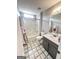 Small bathroom featuring a tub/shower, toilet, and vanity at 116 Cardell Farms Rd, Locust Grove, GA 30248