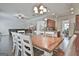 Spacious dining room open to the living room and kitchen, great for entertaining at 110 Sunflower St, Tyrone, GA 30290