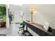Entryway with console table, lamp, and decor at 942 Marta Crane Dr, Lawrenceville, GA 30045