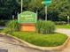 Stratford Green Townhomes community sign surrounded by lush green grass at 3150 Stratford Green Pl, Avondale Estates, GA 30002