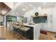 Bright kitchen with white cabinets, large island, and modern finishes, perfect for cooking and entertaining at 2944 Braithwood Ne Ct, Atlanta, GA 30345