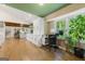 Home office featuring hardwood floors, natural light, and a desk space, great for work at 2944 Braithwood Ne Ct, Atlanta, GA 30345