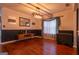 Bright, spacious living room features hardwood floors, stylish decor, and a large window at 4613 Beau Point Ct, Snellville, GA 30039
