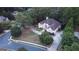 Aerial view of a beautiful home, showcasing its prime location on a corner lot at 433 Abbey Springs Way, Mcdonough, GA 30253