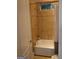 This bathroom features a tub and shower with light brown tiling and modern shower curtain at 433 Abbey Springs Way, Mcdonough, GA 30253