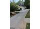Long driveway leading to a lovely home surrounded by lush greenery and mature trees at 433 Abbey Springs Way, Mcdonough, GA 30253