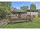 Porch with stairs and garden at 9138 Sunset Dr, Jonesboro, GA 30238