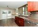 Kitchen with stainless steel appliances, granite countertops, and a breakfast bar at 2801 Priestcliff Dr, Smyrna, GA 30080