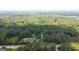 An aerial view of a luxury home surrounded by lush greenery, showcasing its serene setting and expansive outdoor space at 2179 Mountclaire Ct, Stone Mountain, GA 30087