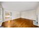 Spacious living room with hardwood floors, fireplace and classic trim at 2179 Mountclaire Ct, Stone Mountain, GA 30087